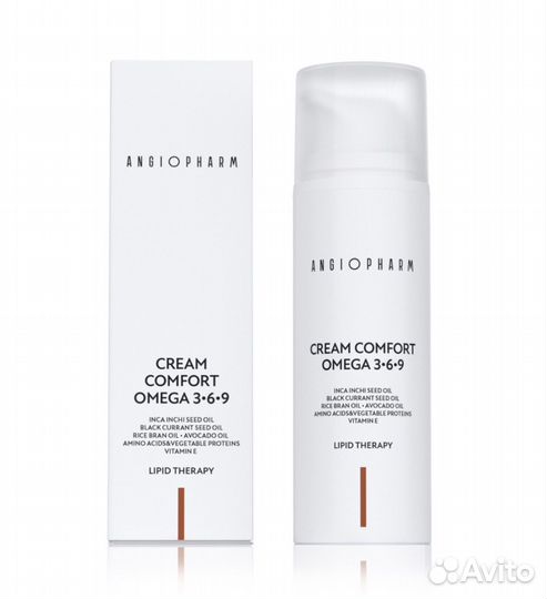 Ангиофарм Крем-комфорт с комплексом омега 3-6-9