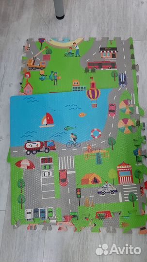 Детский коврик пазл