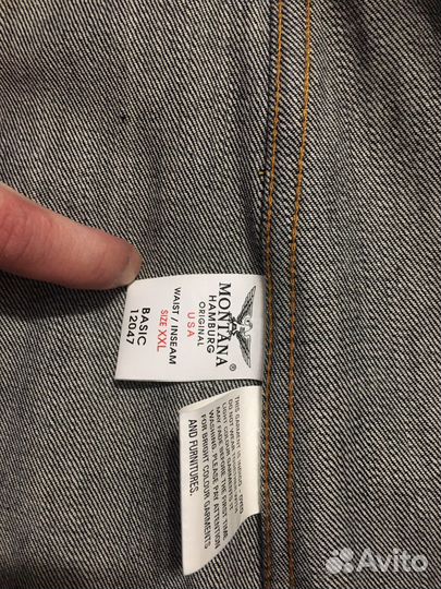 Джинсовая куртка мужская montana