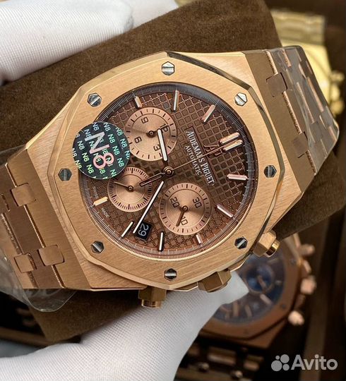 Красивые кварцевые мужские часы Audemars Piguet