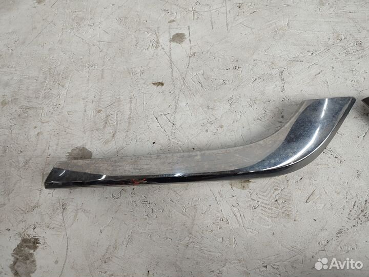 Молдинги переднего бампера нижние LADA Vesta хром