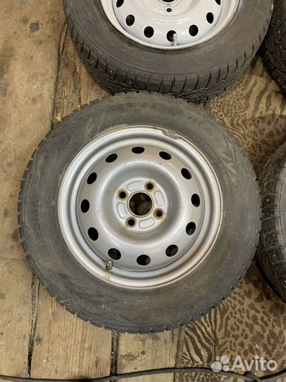 Колеса r 14 зимние 4 100