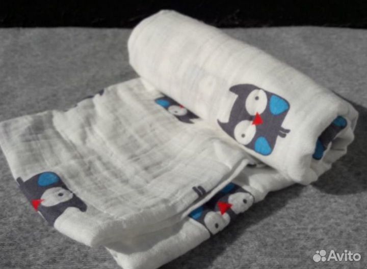 Муслиновые пеленки 120*120