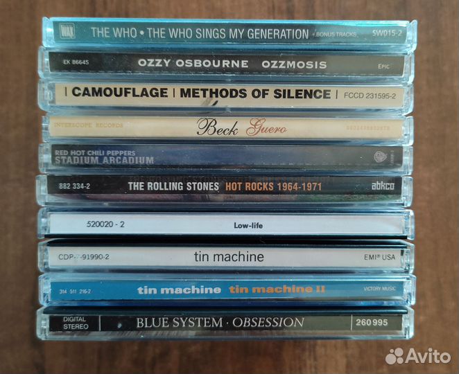 CD диски Rock, Pop