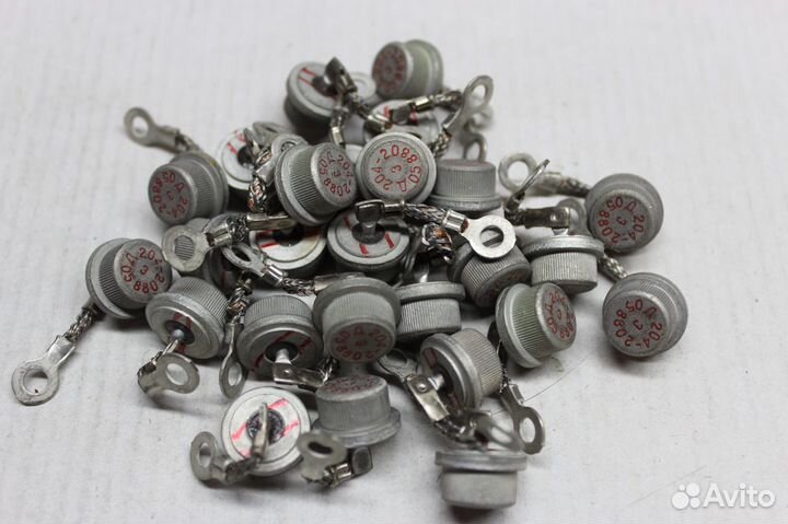 Диод, стабилитрон, варикап, динистор, тиристор