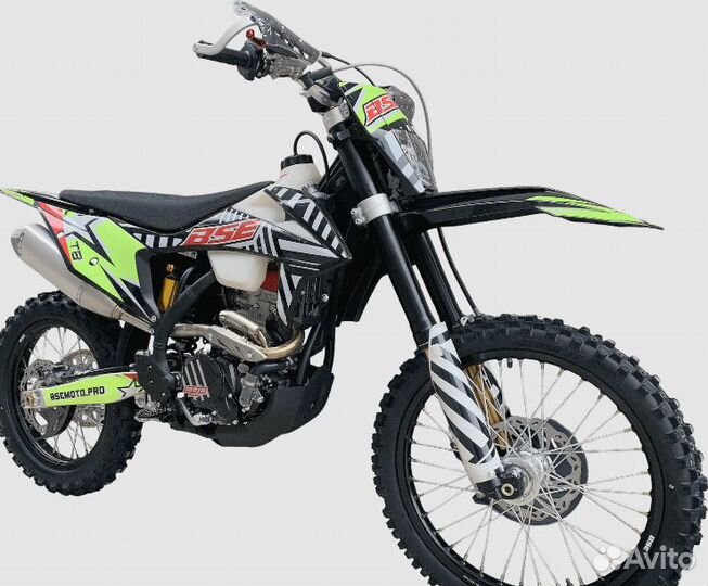 Кроссовый мотоцикл BSE T8 Green Twister (015)