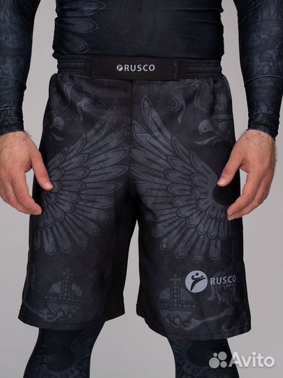 Шорты спортивные для мма Black Herb