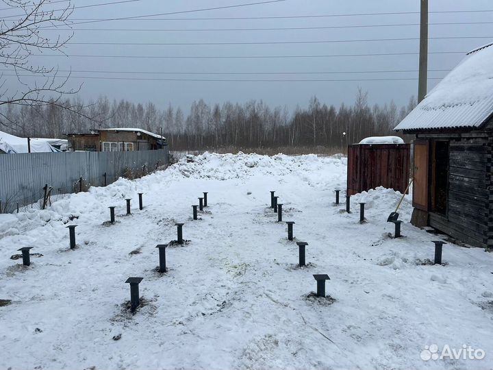 Винтовые сваи от производителя.Монтаж винтовых сва