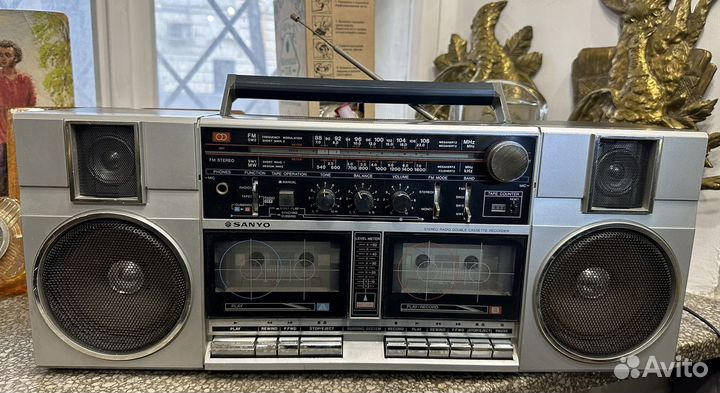 Магнитофон sanyo M-W2K