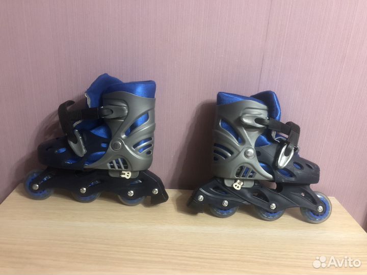 Роликовые коньки детские раздвижные