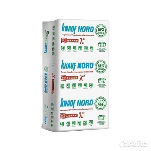 Утеплитель кнауф Норд 50 (9 кв. м)