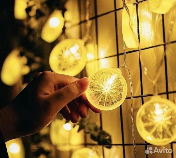Гирлянда лимончики