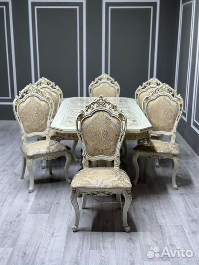 Стол и стулья. оплата при получении