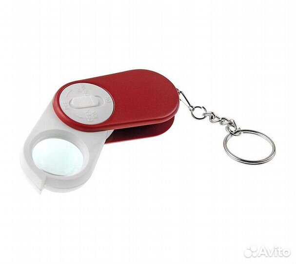 Лупа Veber 1062 (10х, 25мм, брелок)