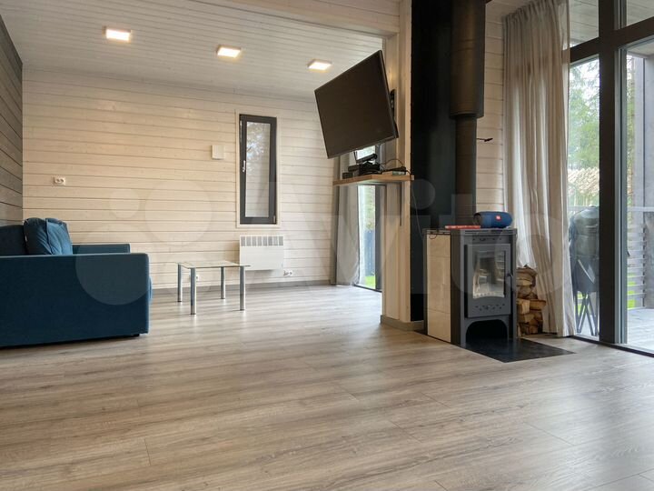 Коттедж 100 м² на участке 10 сот.