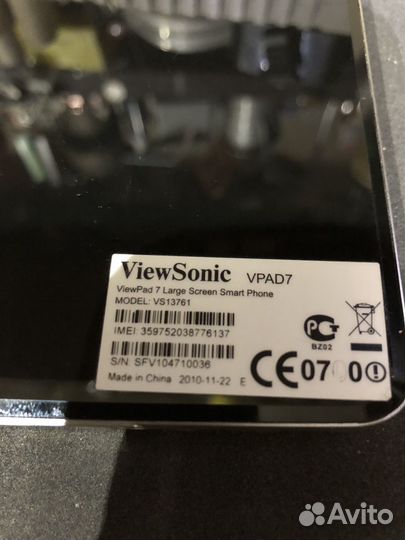 Планшет viewsonic