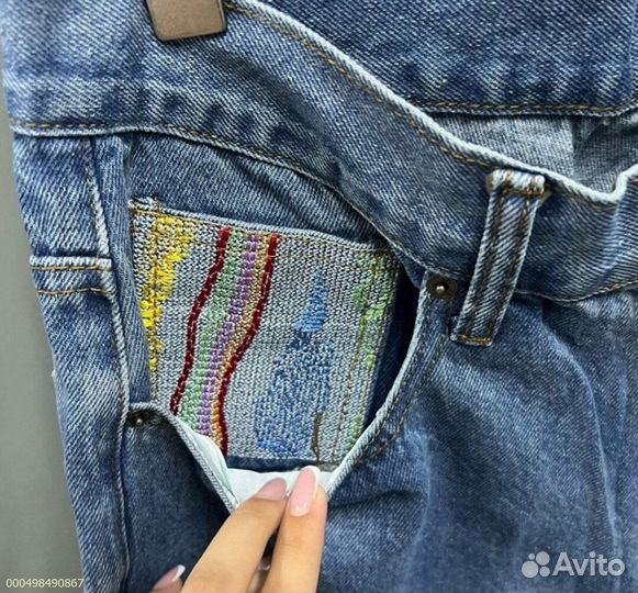 Джинсы широкие Supreme x Coogi, 2 цвета