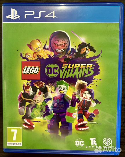Игра lego DC Super-Villains PlayStation 4