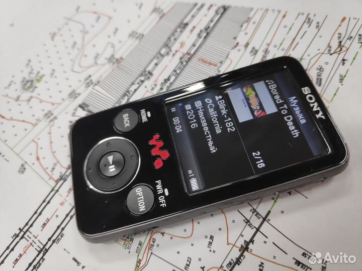 Mp3 плеер Sony nwz-e436f 4 гб