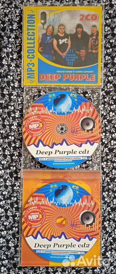 CD Deep Purple 2 диска