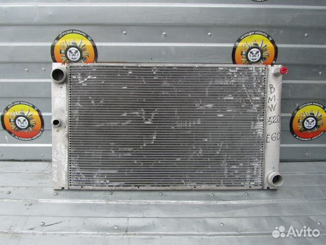 Радиатор охлаждения двигателя BMW 5 E60 03-09г