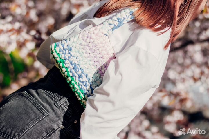 Вязаная сумка/ручная работа