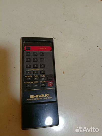Пульт для видеомагнитофона shivaki