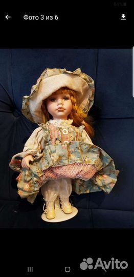 Коллекционная кукла. Испания