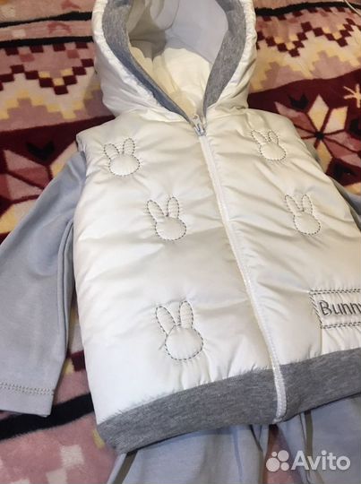 Спортивный костюм с жилеткой 92