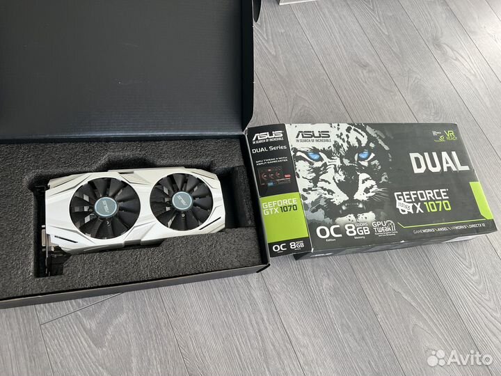 Видеокарта GeForce GTX 1070 Dual 8GB