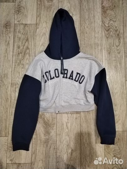 Укороченное зип худи koton 48-50