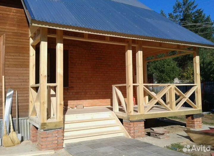 Строительство Пристройки. Веранды Террасы. Бригада