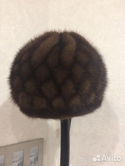 Шапка норковая женская