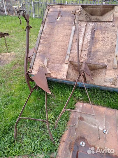 Плуг и роспашник конные