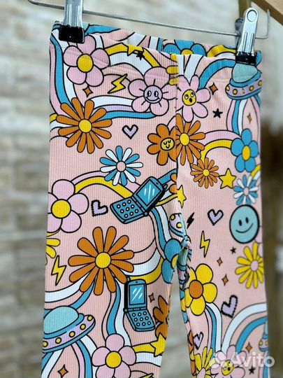 Футболка лосины 98 104 110 116 128 Zara