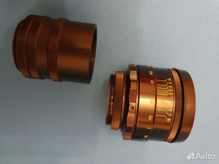 Фотоаппарат zenith -e, фотообъектив Telor 1:85