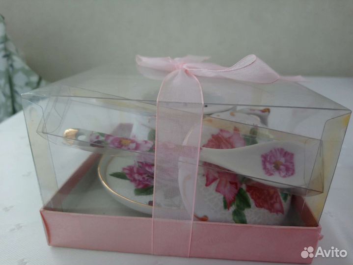 Чашка (кружка) фарфоровая заварочная