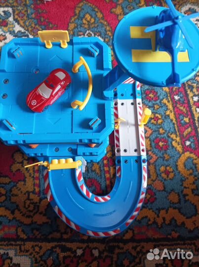 Трек конструктор полицейский участок