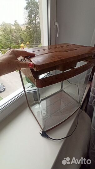 Аквариум с дополнительным оборудованием