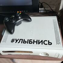 Xbox 360 с кинектом, геймпадом и играми