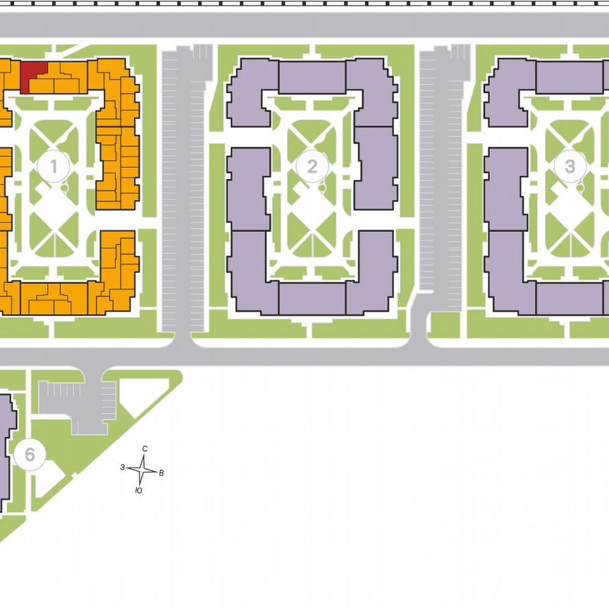 3-к. квартира, 77,7 м², 4/4 эт.