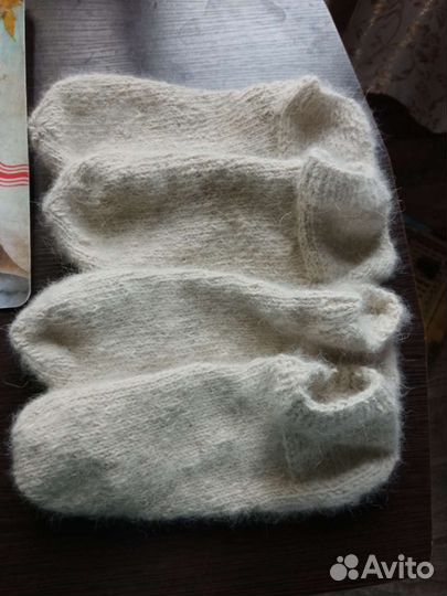 Носки из собачьей шерсти