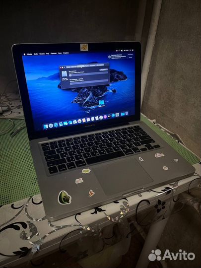 Macbook pro 13 mid 2012 500 gb ssd 8gb ram