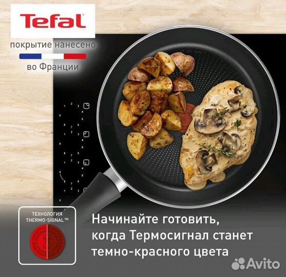 Набор посуды Tefal Daily Expert с крышкой,24/26 см