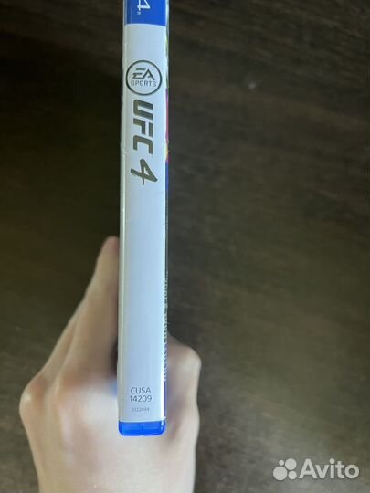 Игра для приставки ufc 4 ps4