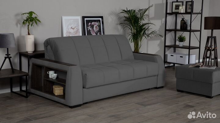 Прямой диван Domo Pro Sky velvet 16