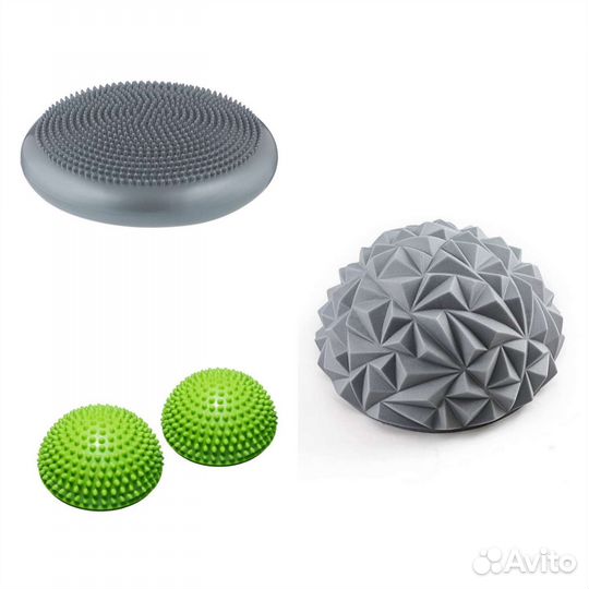 Полусферы (платформы) массажные балансировочные