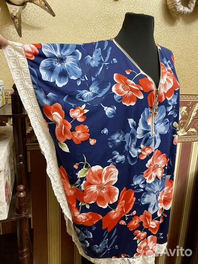 Кофта,Туника,Франция,оверсайз