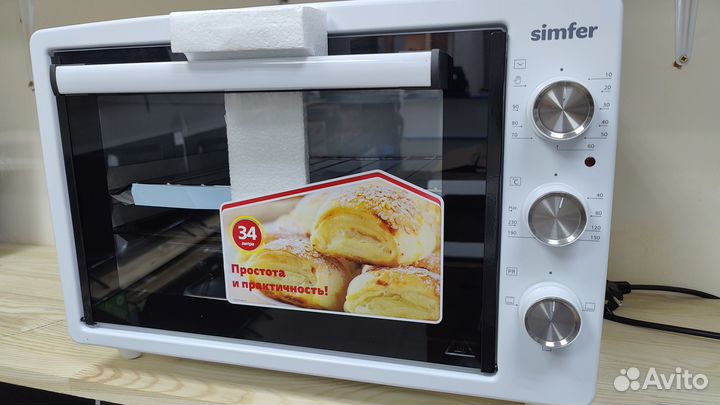 Мини-печь Simfer M3420 34 л, 1300 Вт