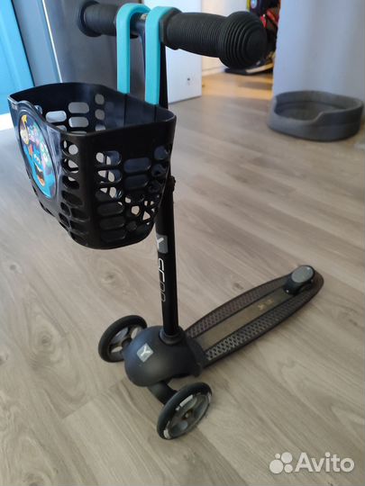 Самокат дет 3-колесный Y-Scoo RT Trio Diamond 120